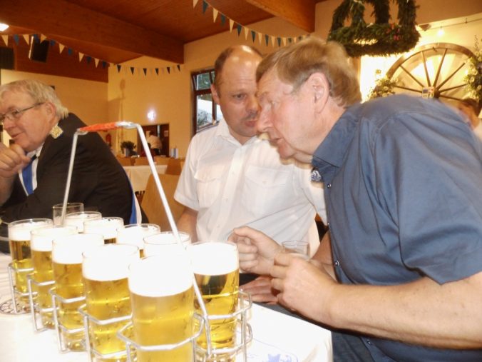 Welda Schützenfest Bernd Hüpping und Walter Göbel