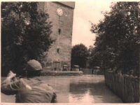 Welda - Hochwasser 1965 - St.Kilian Kirche
