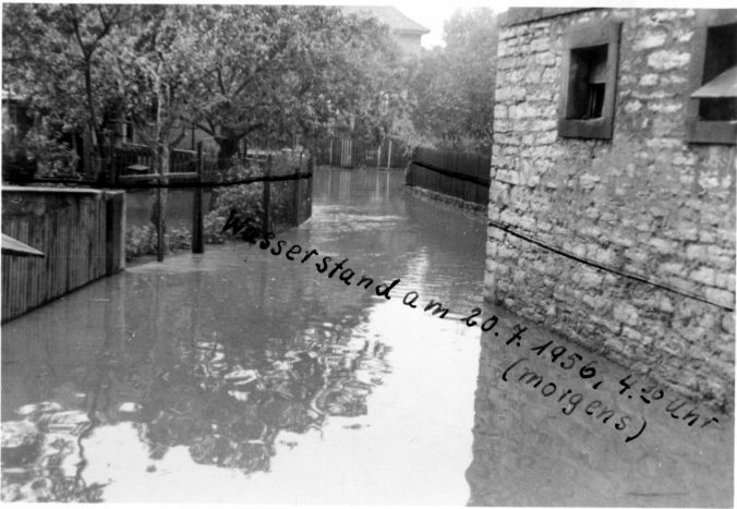 Welda - Hochwasser 1965