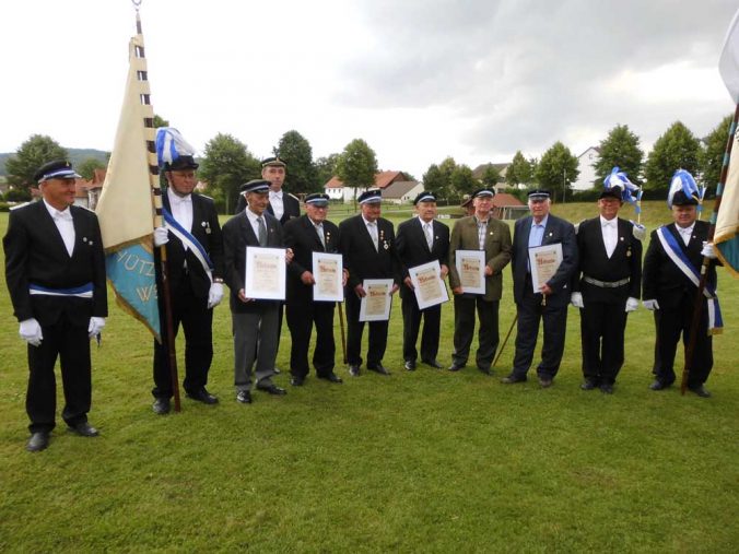 Schützenfest in Welda 2014