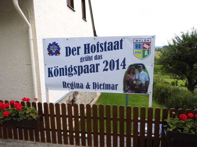 Schützenfest in Welda 2014