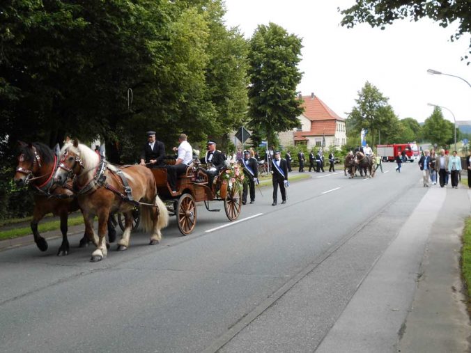 Schützenfest in Welda 2014