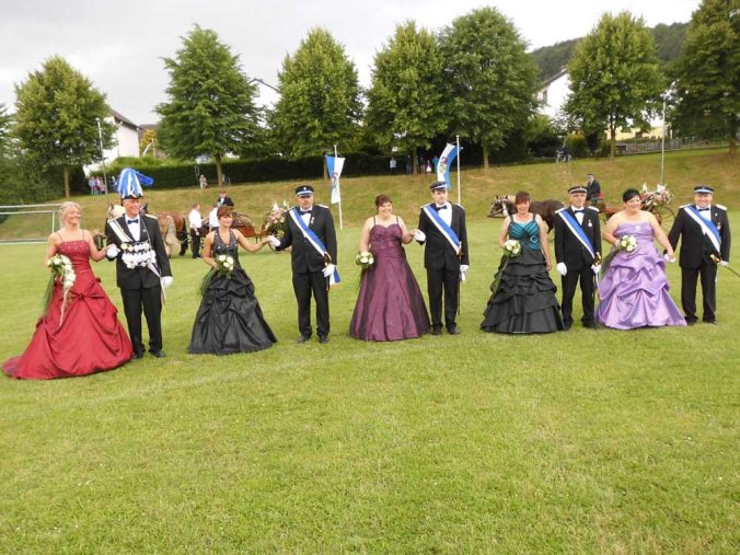 Schützenfest in Welda 2014