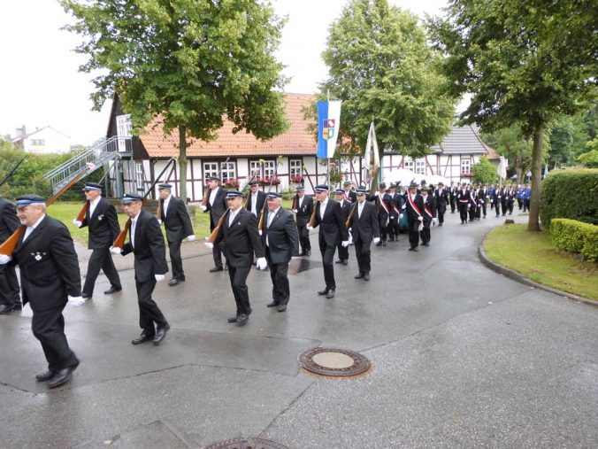 Schützenfest in Welda 2014