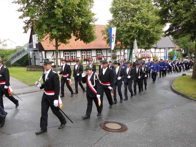 Schützenfest in Welda 2014