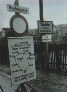 Welda Hochwasser 1965