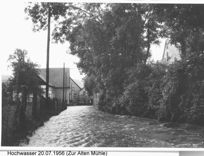 Welda Hochwasser 1965