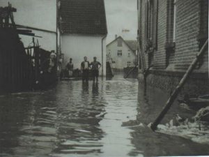 Welda Hochwasser 1965 Kohlwiese