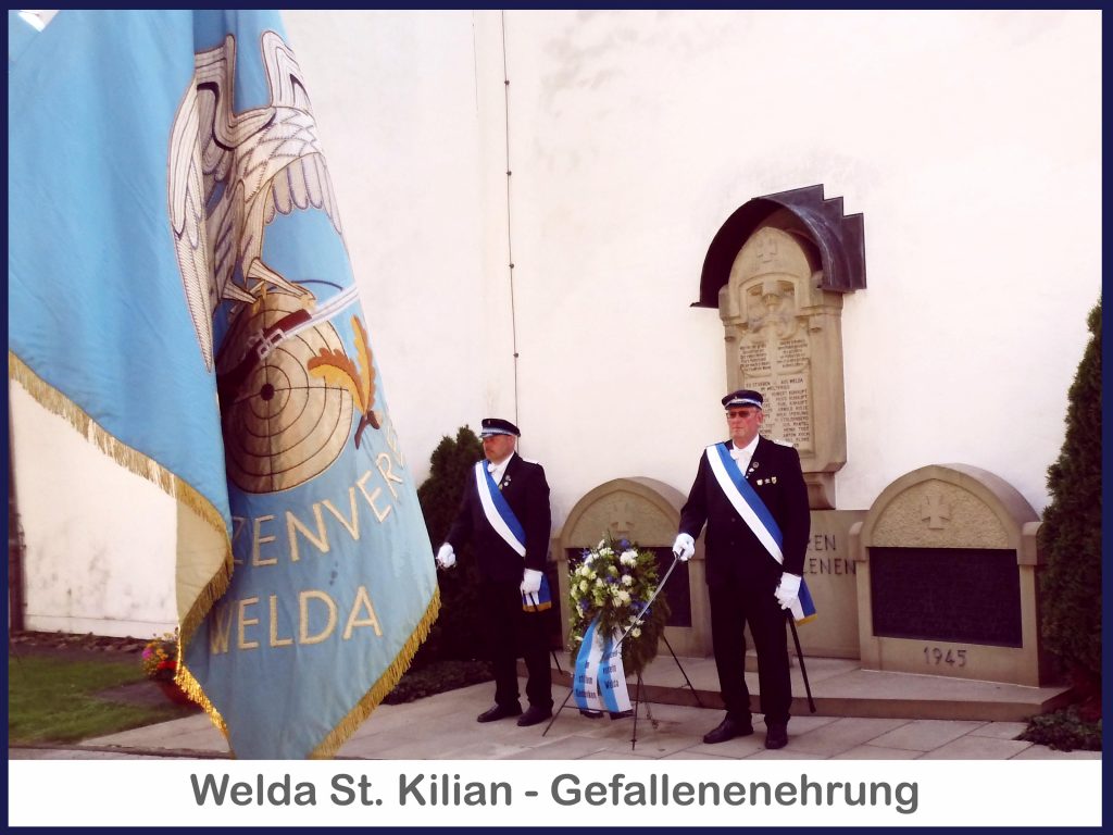 Welda St. Kilian - Gefallenenehrung