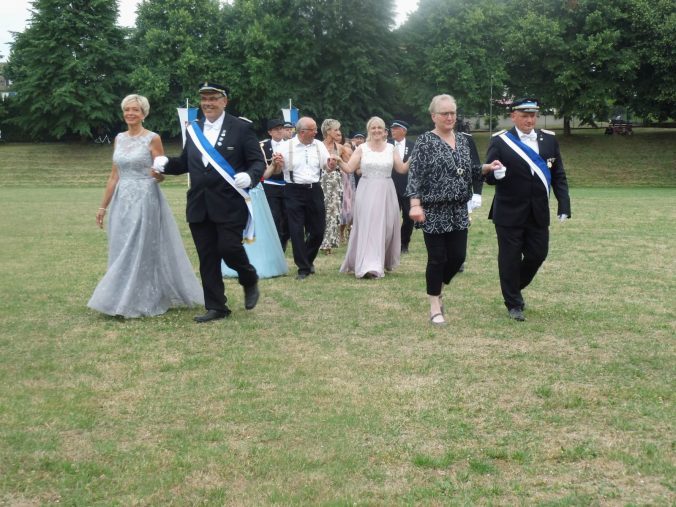 Schützenfest Welda - große Polonaise