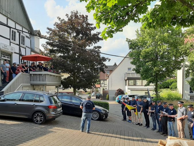 Abnahme der Kompanie